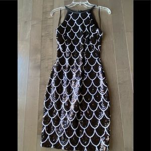 NWT Cache Black Mermaid Dress